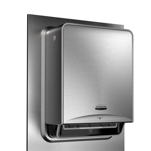 Kimberly-Clark Professional ICON Automatic Roll Towel Recessed Dispenser Housing with Trim Panel